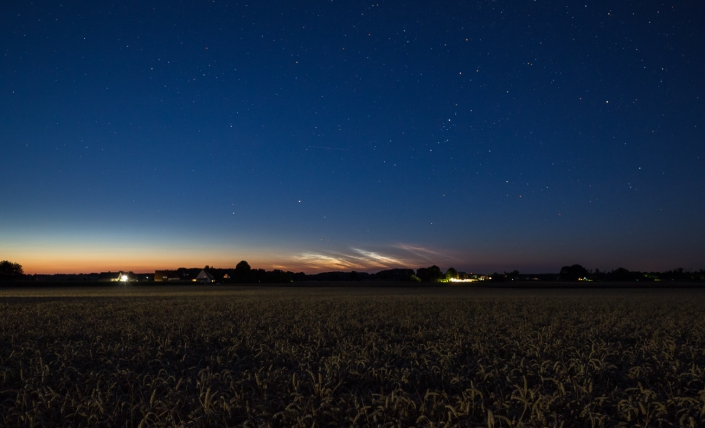 15.07. - 16.07.2018 - Leuchtende Nachtwolken (Noctilucent Clouds/NLC) - 23:52 Uhr MESZ